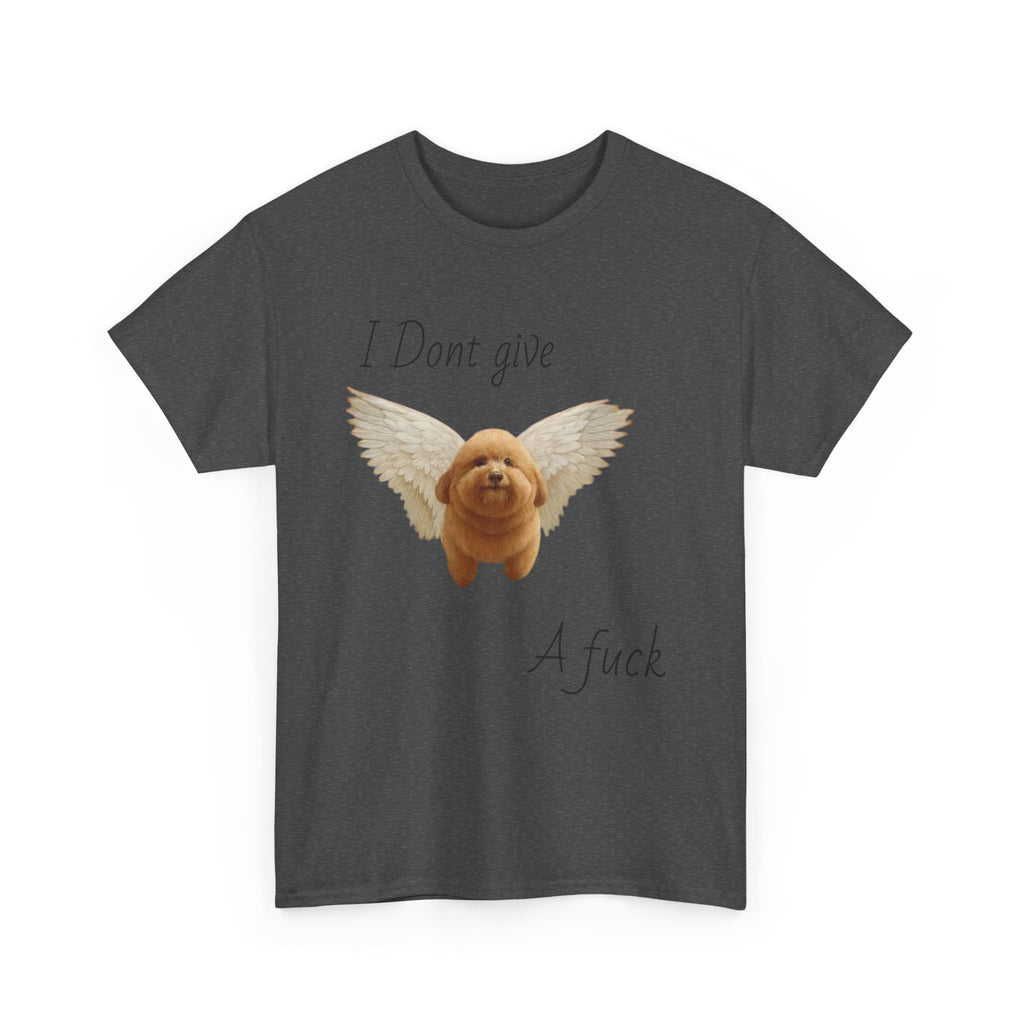 I Don't Give A F*** Winged Dog T-Shirt
