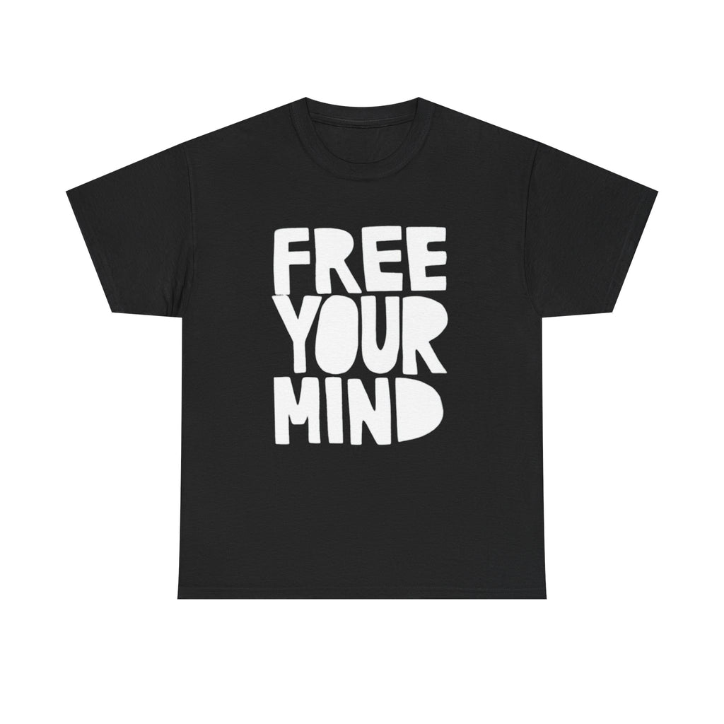Free Your Mind T-Shirt — Retro Typography Graphic Tee