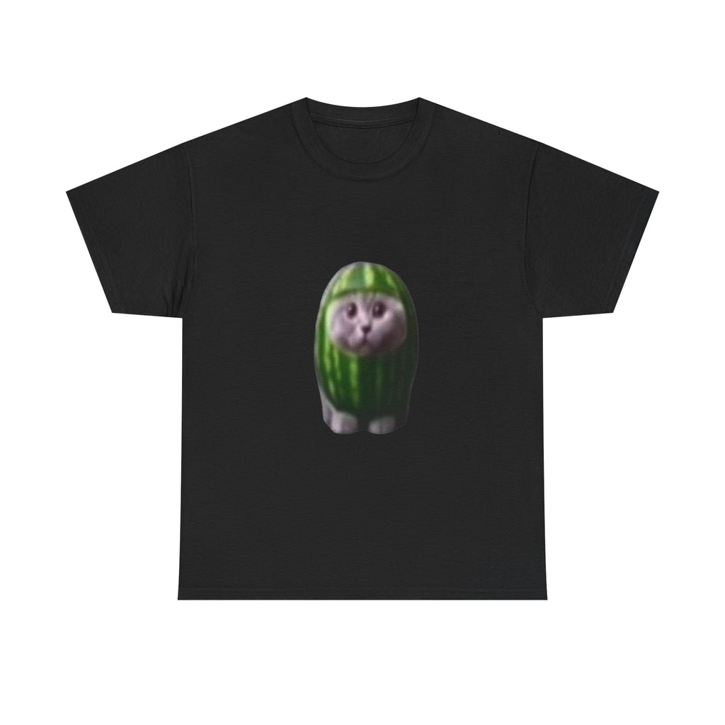 Cat in a Watermelon T-Shirt — Cute Viral Meme Tee