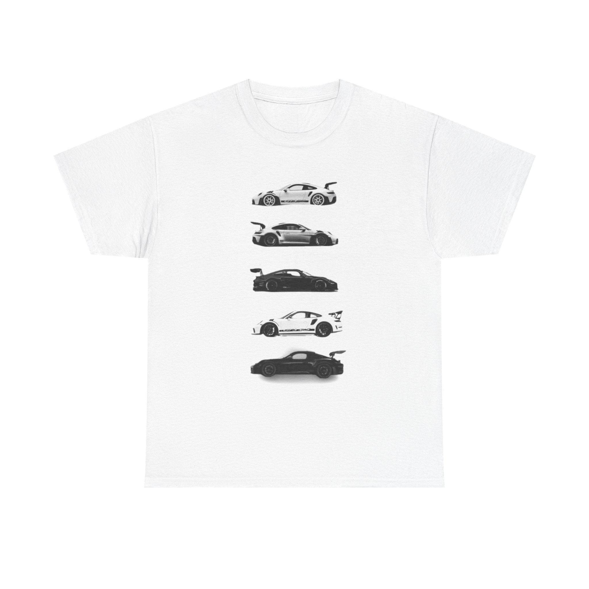 Car Silhouette Tee — Classic Sports Car Profile Graphic T‑Shirt