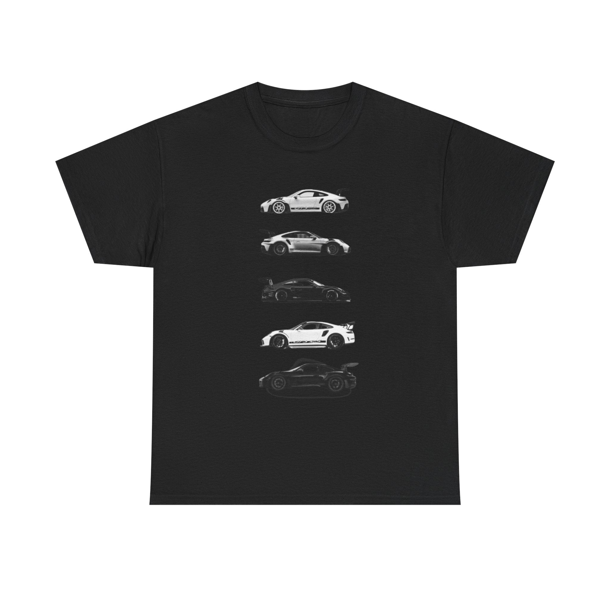 Car Silhouette Tee — Classic Sports Car Profile Graphic T‑Shirt