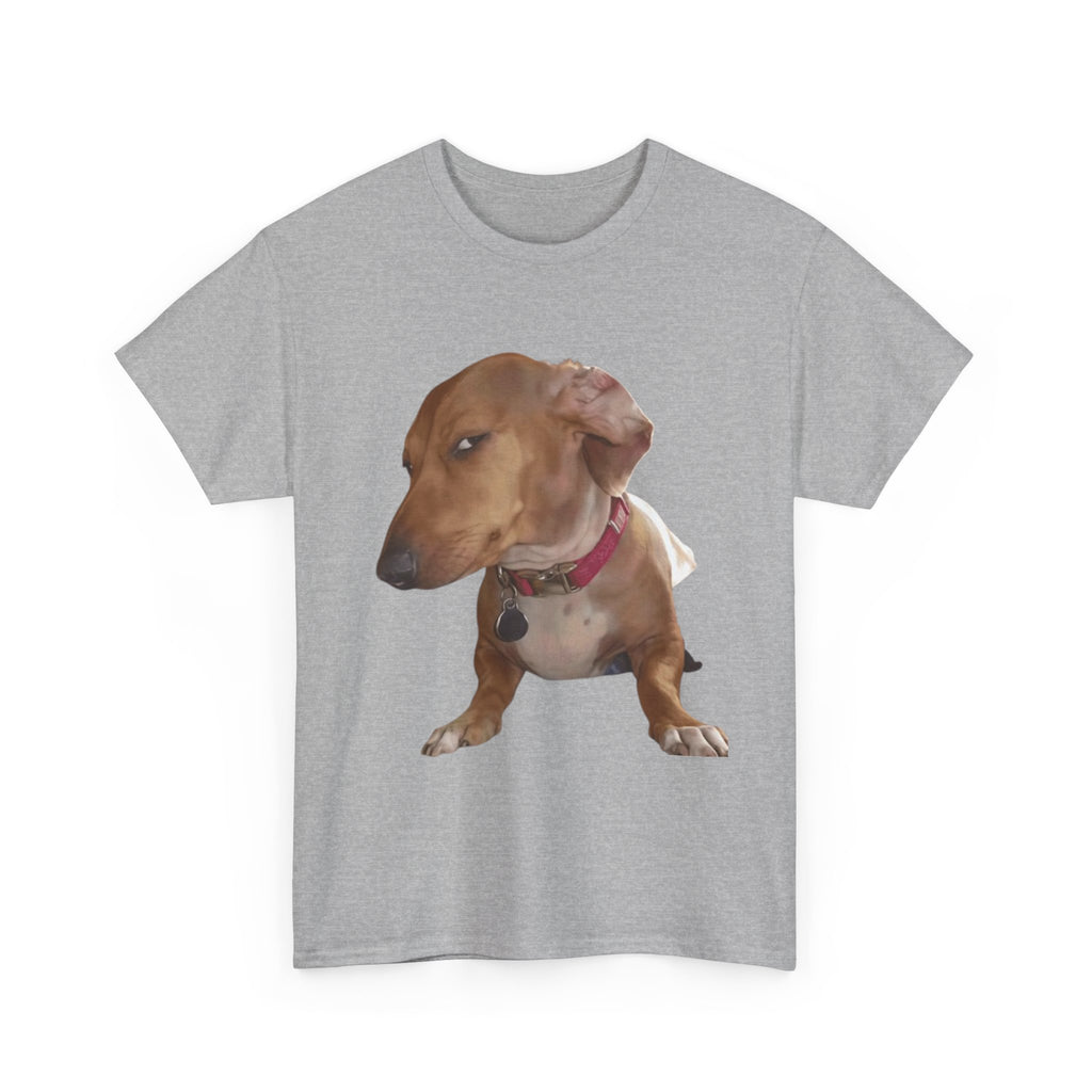 Dachshund Portrait Tee – Cute Dachshund Dog Photo T-Shirt