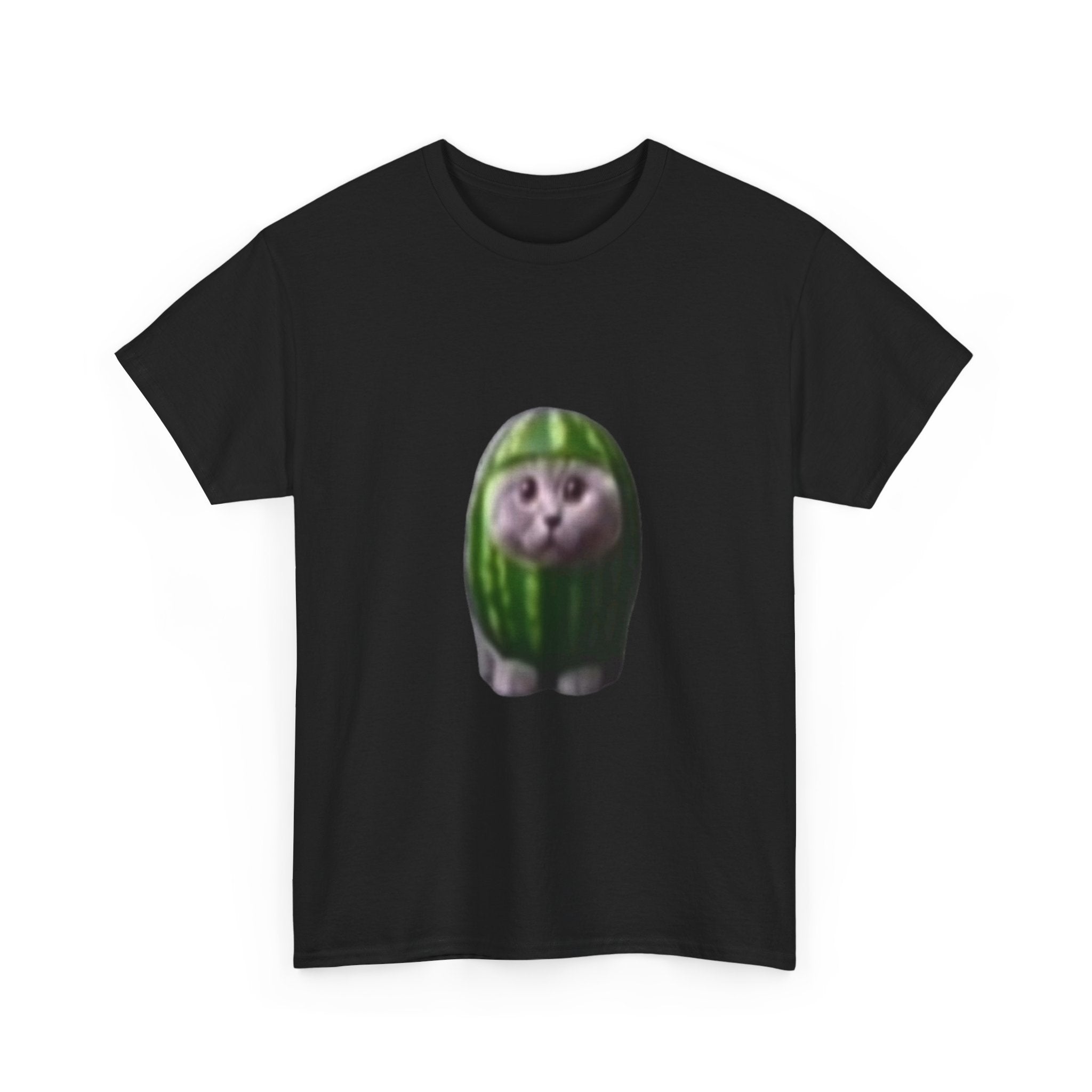 Cat in a Watermelon T-Shirt — Cute Viral Meme Tee