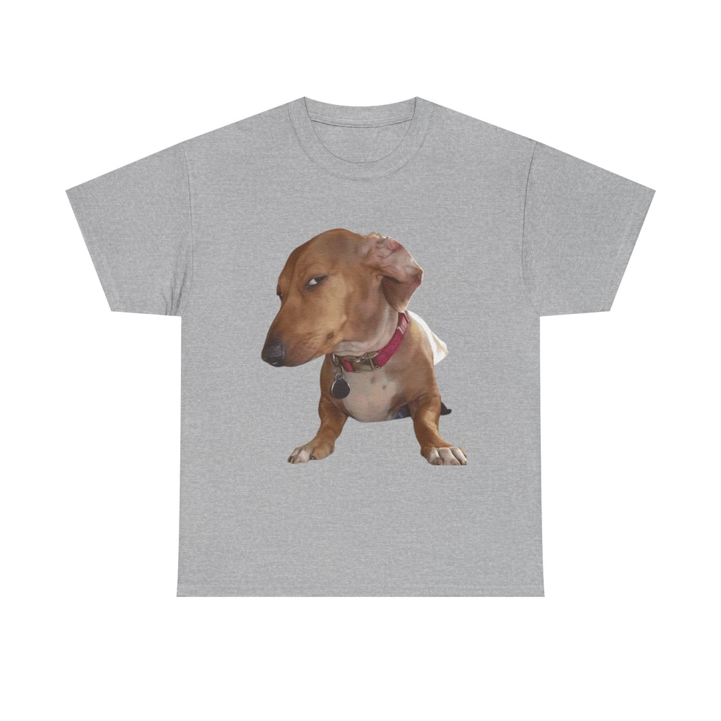 Dachshund Portrait Tee – Cute Dachshund Dog Photo T-Shirt