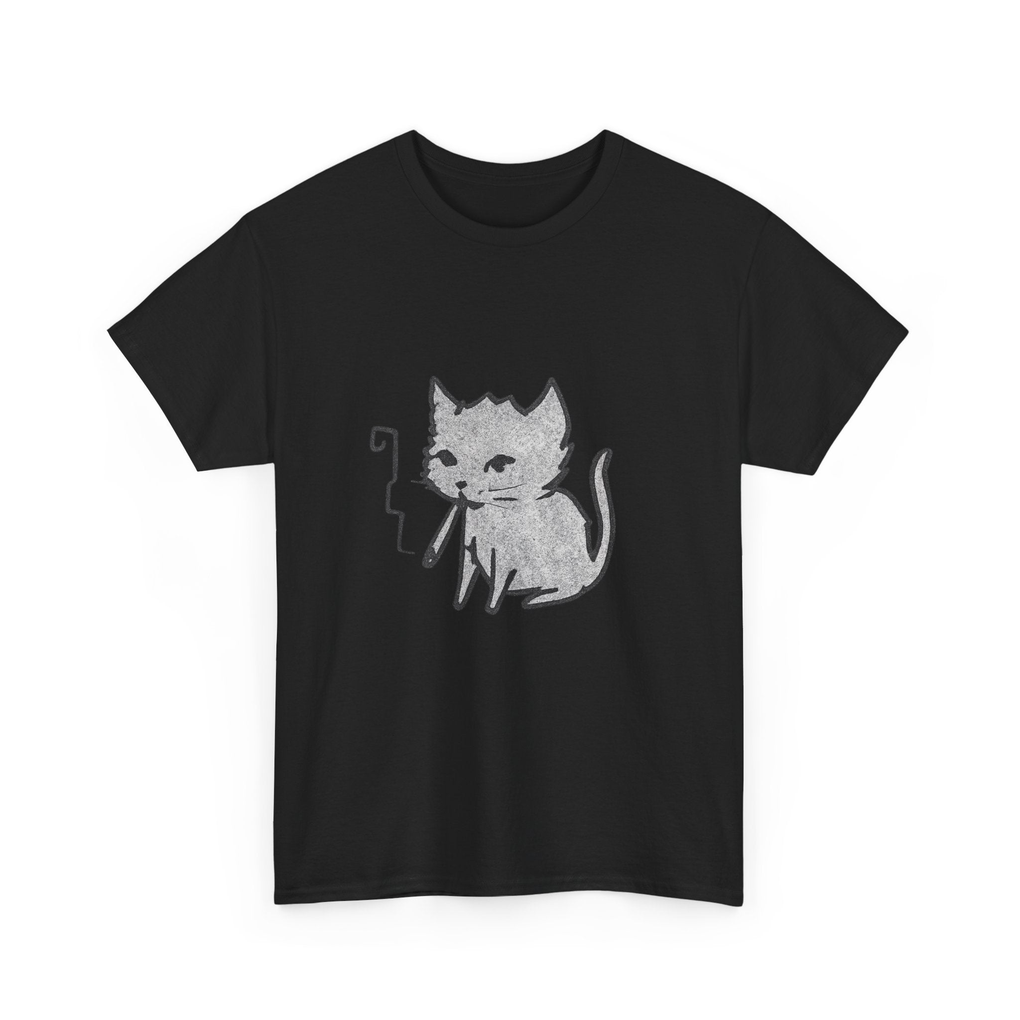 Smoking Kitty - Graphic Tee