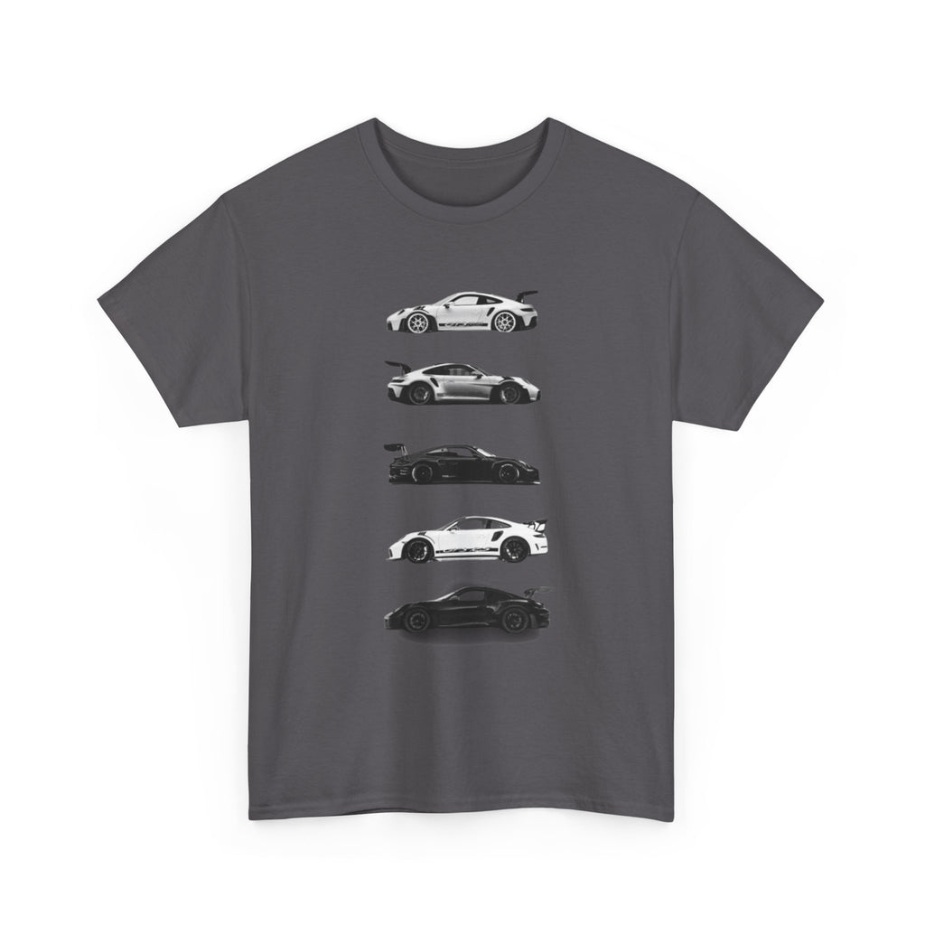 Car Silhouette Tee — Classic Sports Car Profile Graphic T‑Shirt