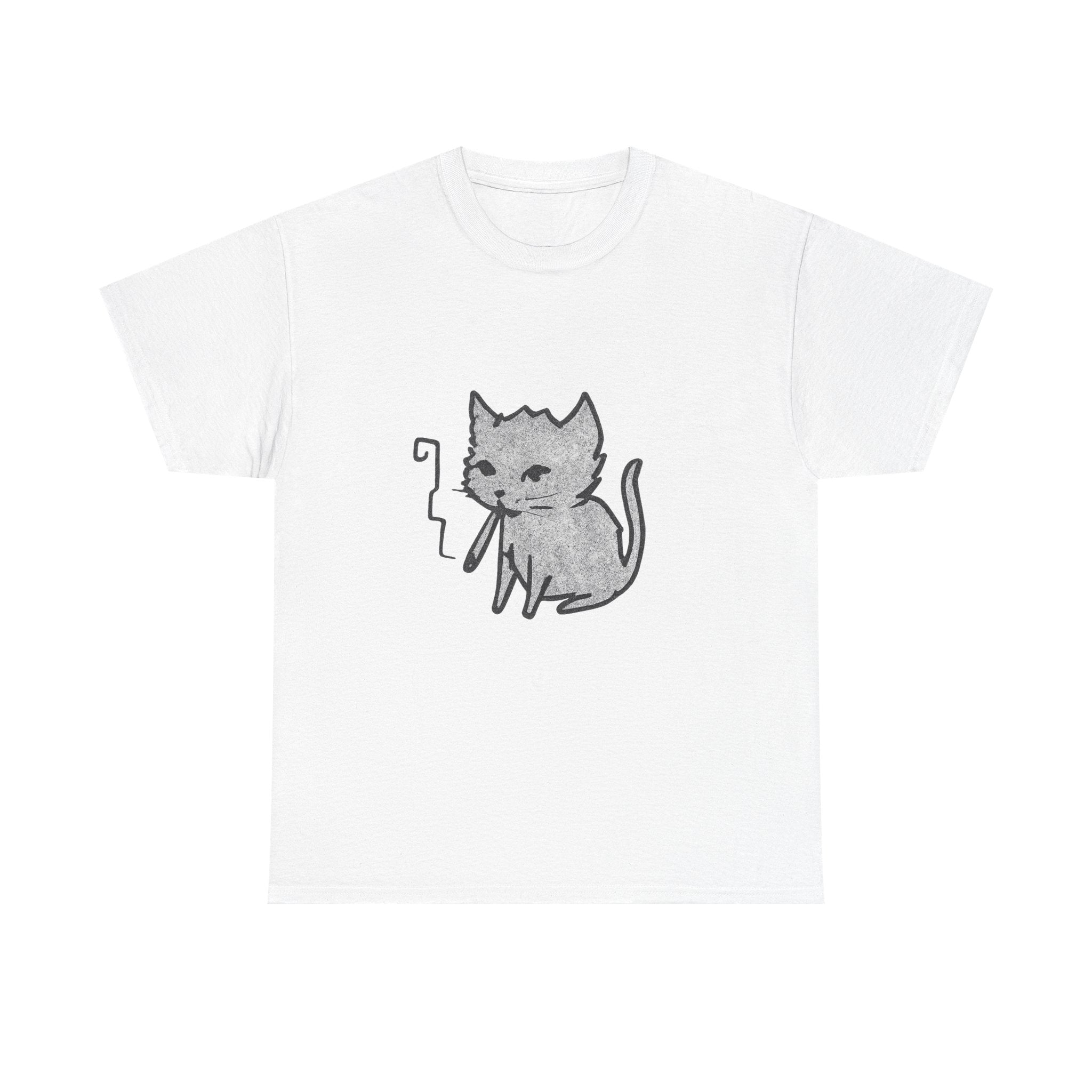 Smoking Kitty - Graphic Tee