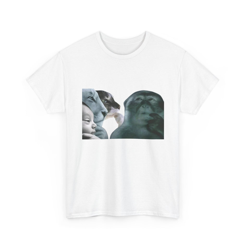 Artistic Statue Photo T‑Shirt — Vintage Sculpture Print Tee
