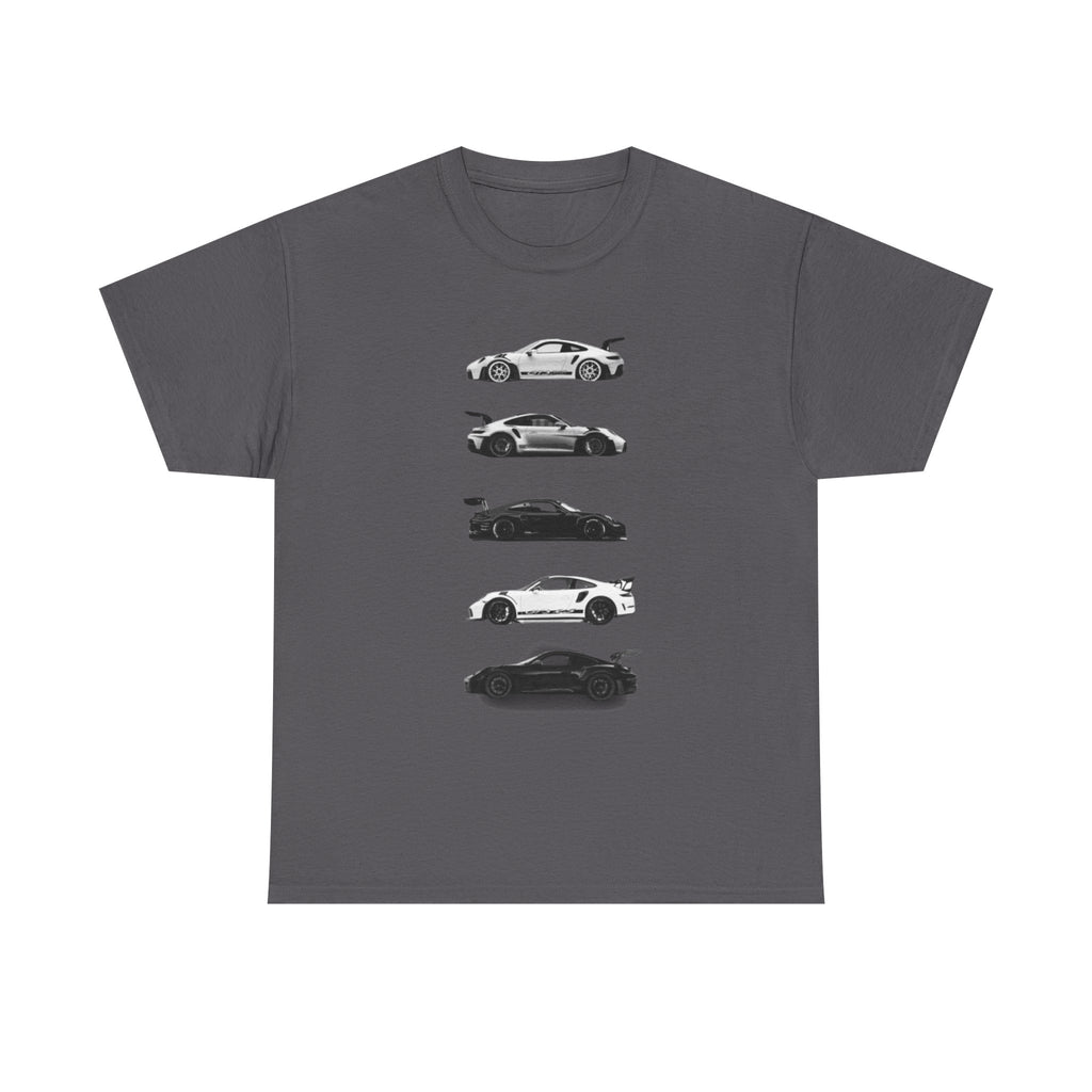 Car Silhouette Tee — Classic Sports Car Profile Graphic T‑Shirt
