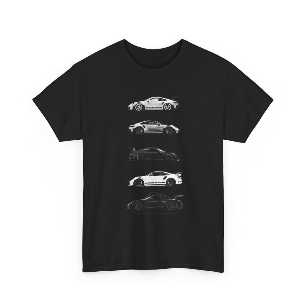 Car Silhouette Tee — Classic Sports Car Profile Graphic T‑Shirt