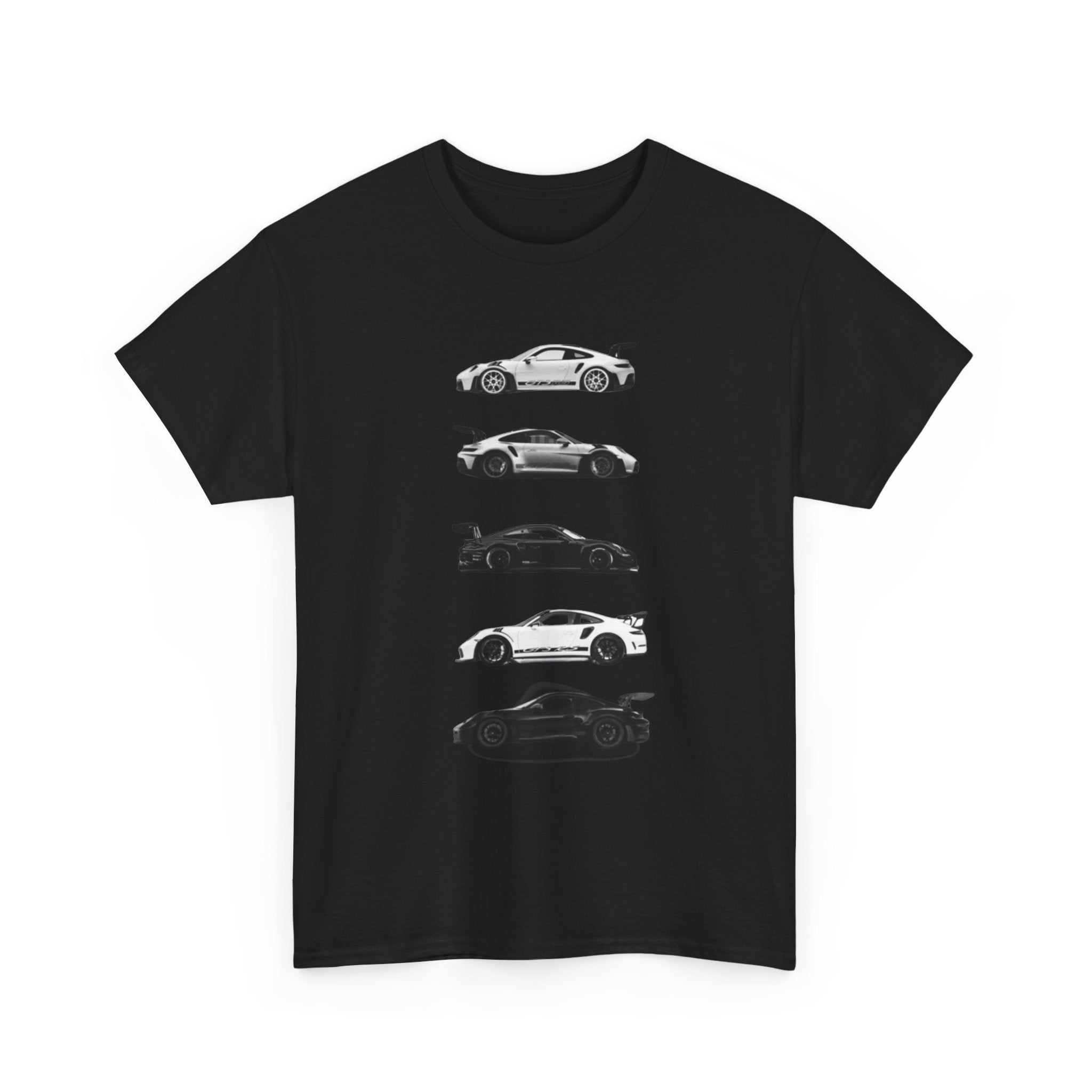 Car Silhouette Tee — Classic Sports Car Profile Graphic T‑Shirt