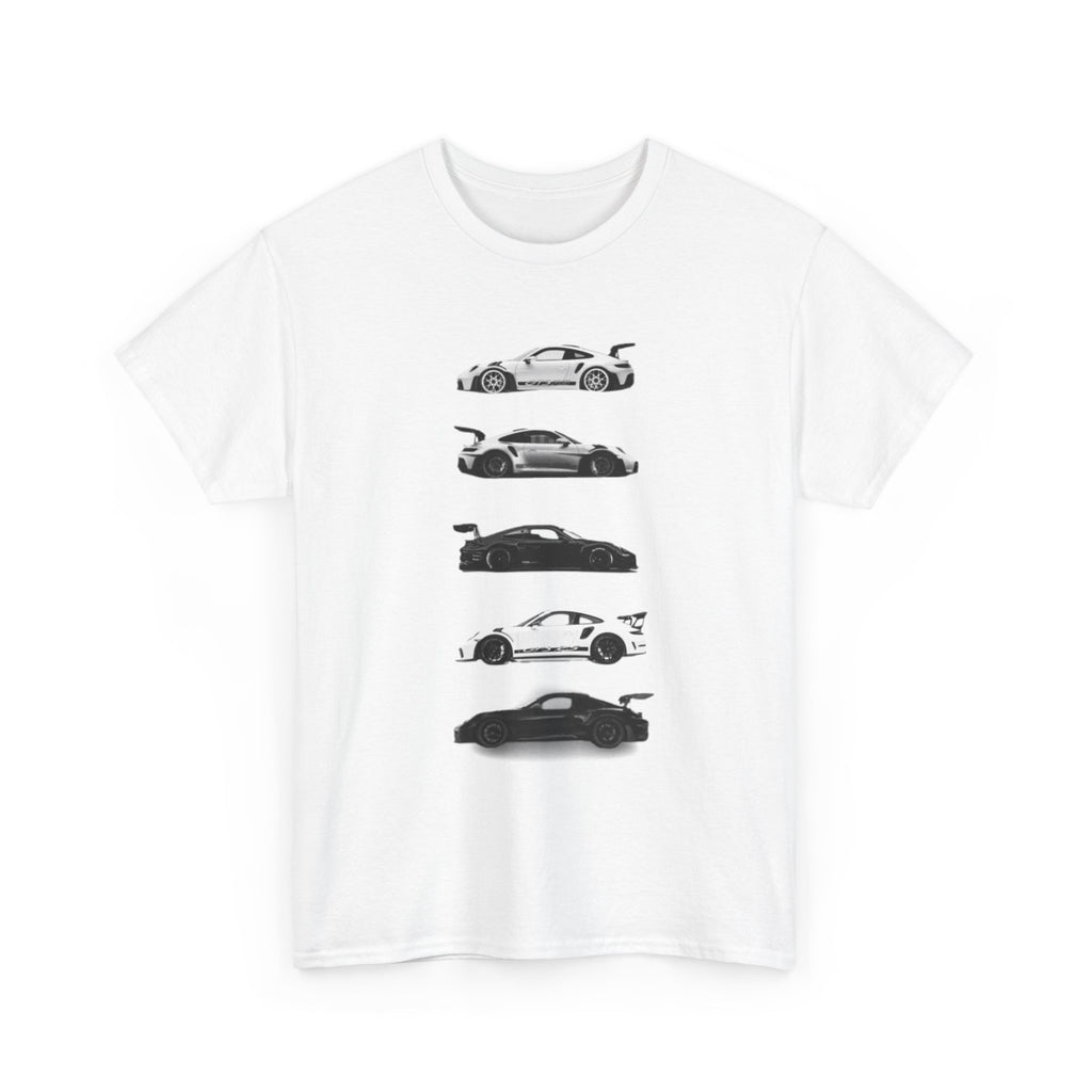 Car Silhouette Tee — Classic Sports Car Profile Graphic T‑Shirt