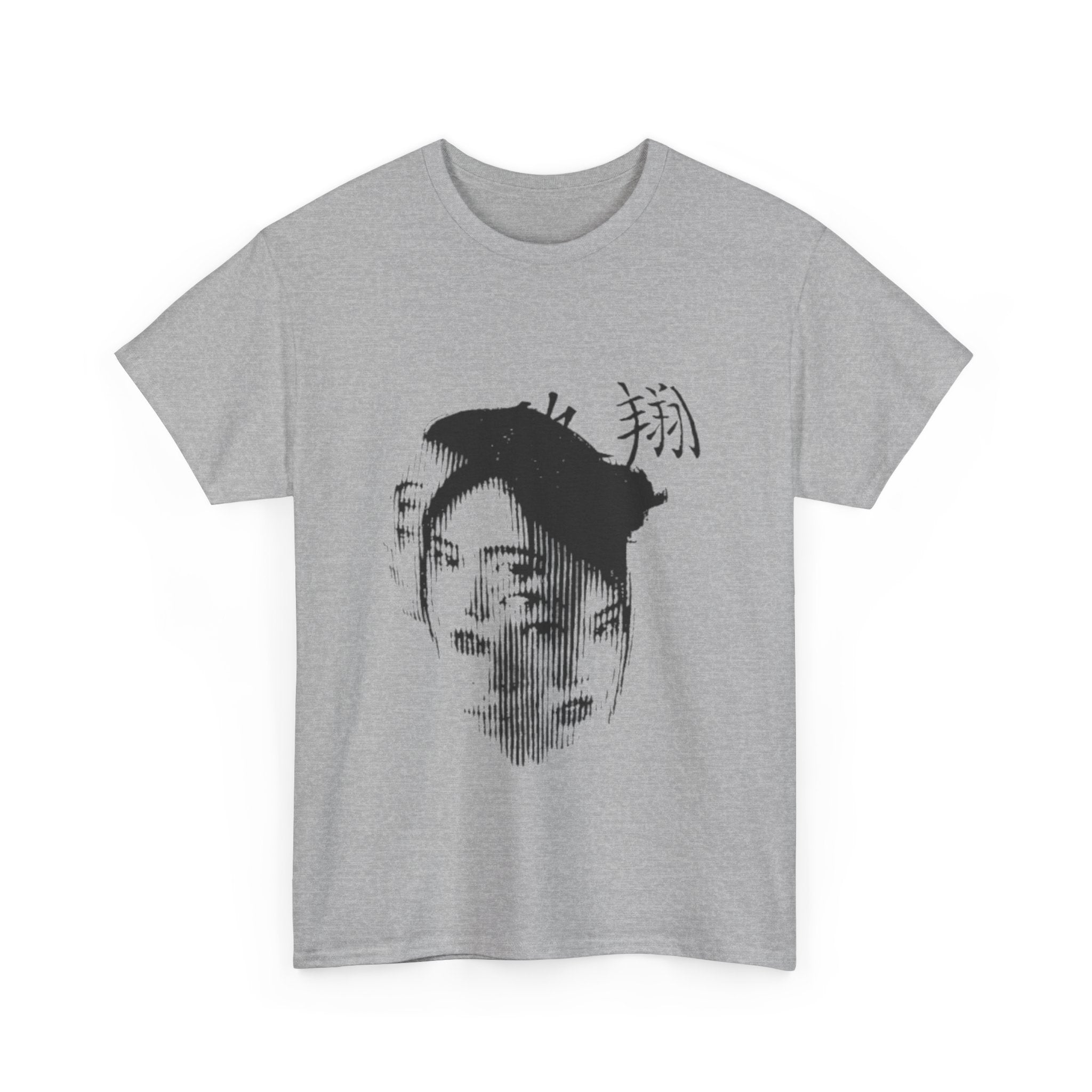 Abstract Double Exposure Face - Graphic Tee