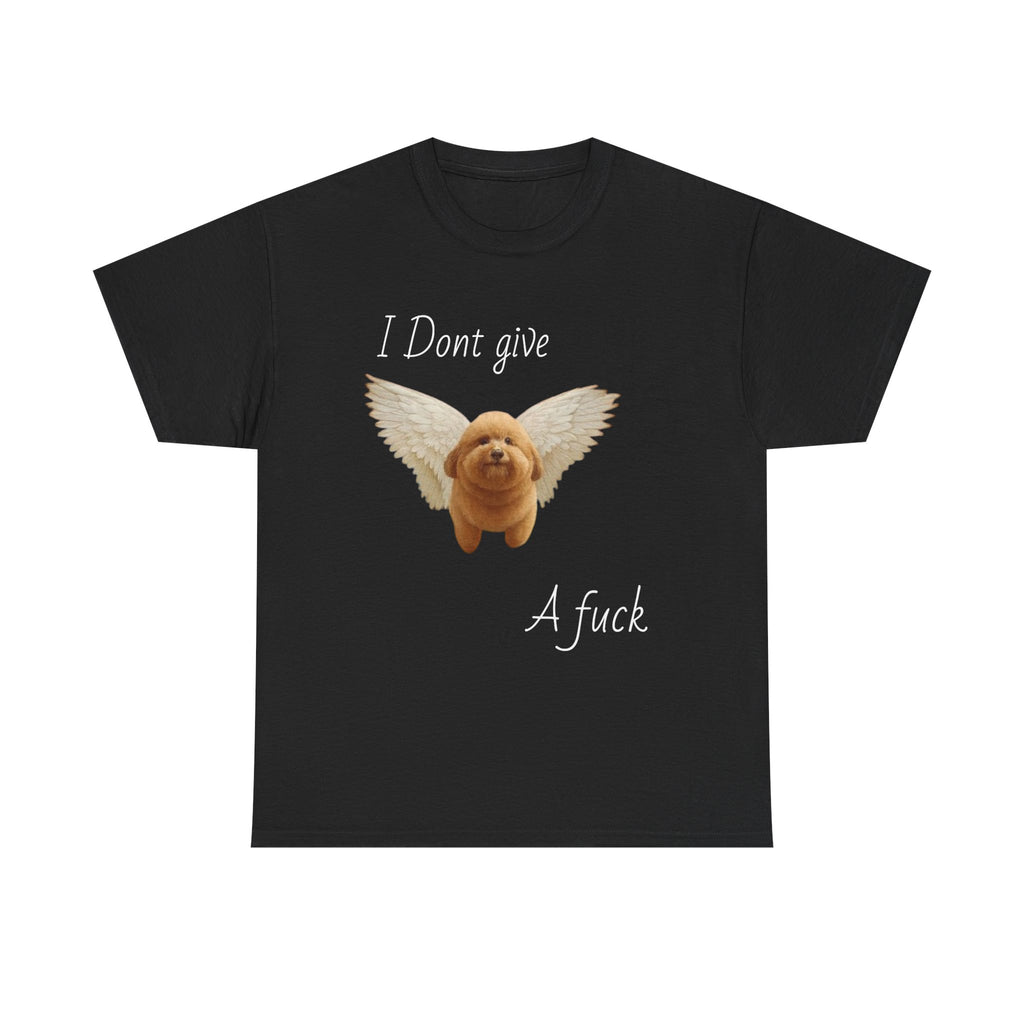 I Don't Give A F*** Winged Dog T-Shirt
