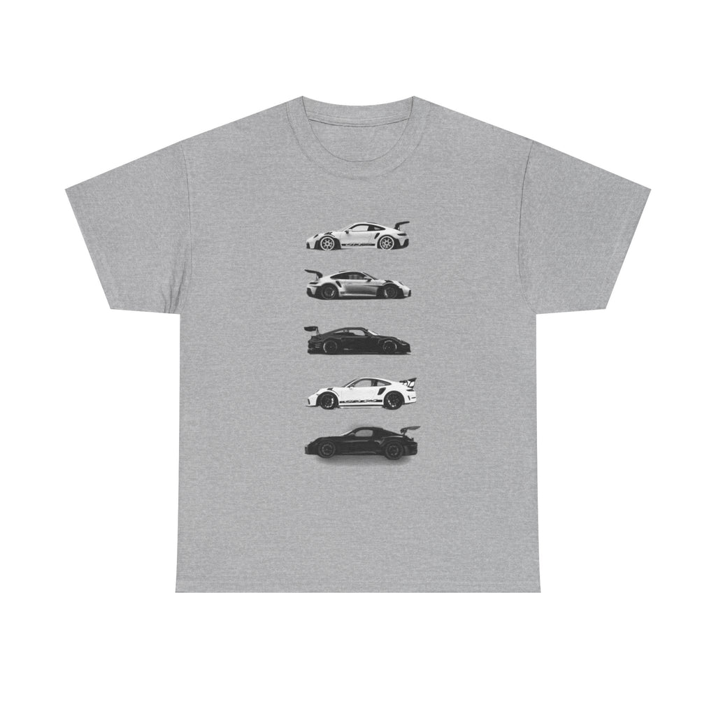 Car Silhouette Tee — Classic Sports Car Profile Graphic T‑Shirt